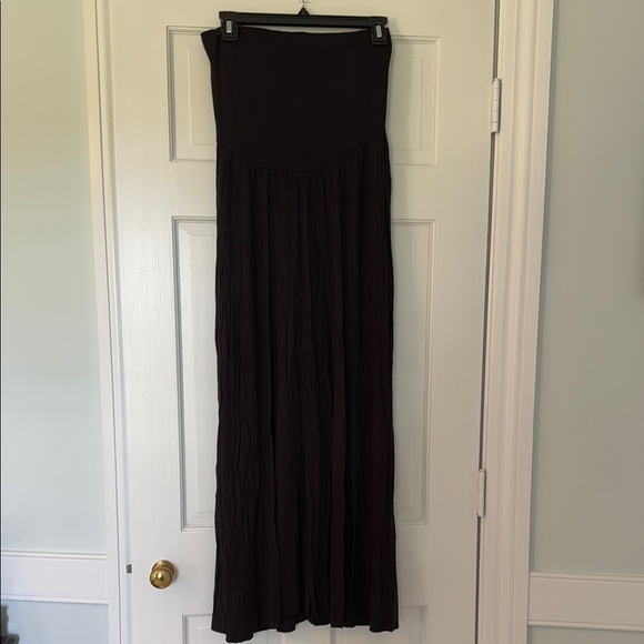 Motherhood Dresses & Skirts - Black Maternity Maxi Skirt